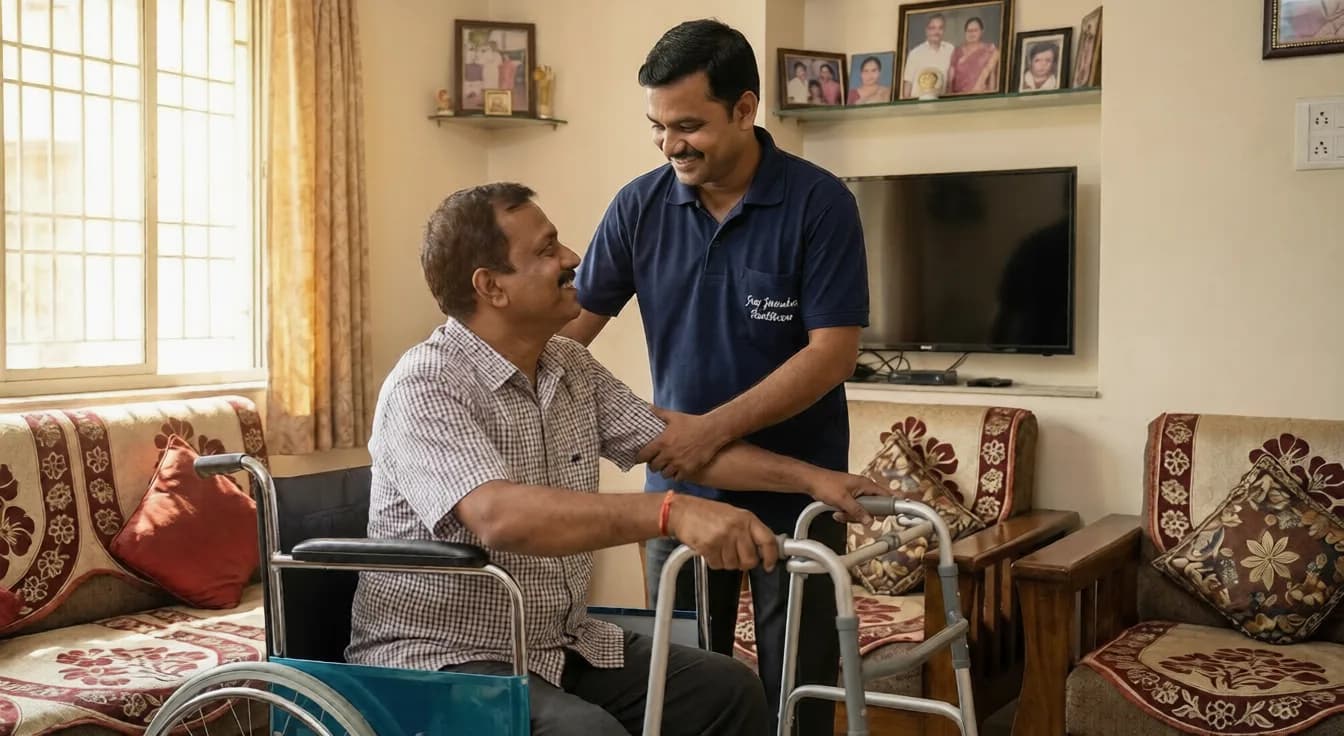 Disabled Care Services in Ahmedabad - professional home healthcare